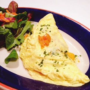 Veggie Omelet from Cafe Luna (Swiped from their website because we keep forgetting to take pictures before we eat!)